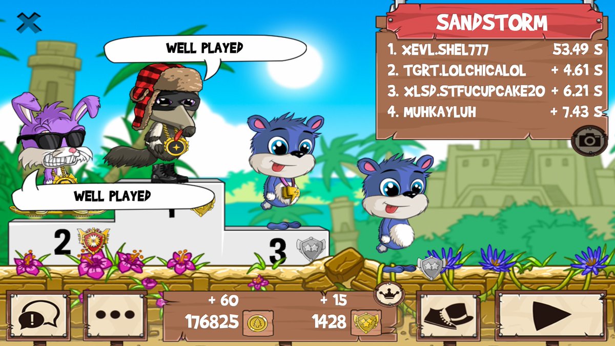 Shelxby's tweet image. Gg 😘😊 #funrun2 #lolchicalol #Stfucupcake20 #muhkayluh