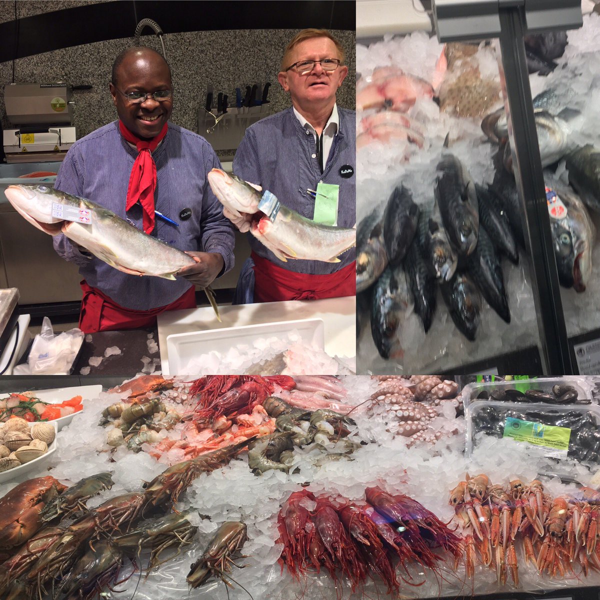 Ready for christmas sales! fresh #hiramasakingfish twice a Week at famous #kadewe Berlin #cleanseas