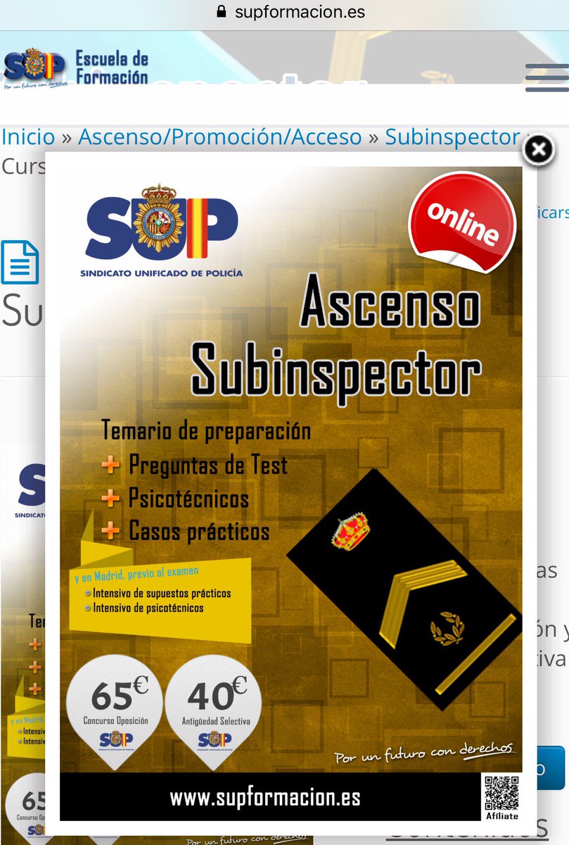 sup_formacion's tweet photo. Subinspector: enhorabuena a los aptos y mucho ánimo para el resto... 
44 son del curso de ascenso del SUP. 
Preparando el siguiente ...👏🏼👏🏼 https://t.co/zeBGVbVjB4