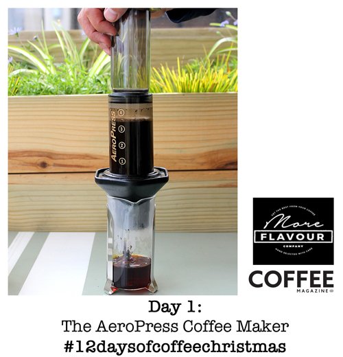 #12daysofcoffeechristmas begins now!Day 1:The #AeroPress Coffee Maker sponsored by <a href="/moreflavourSA/">More Flavour</a>. Retweet&amp;tag a friend to enter!T&amp;Cs apply