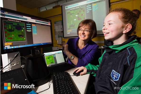 There's still time to sign your school or class up for the #HourOfCode Minecraft tutorial this Wednesday at 11am. spr.ly/60148Jl4e