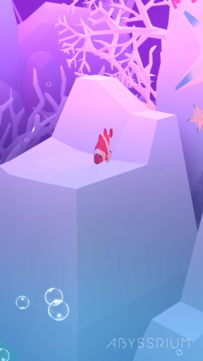 Majikf's tweet photo. My Red Clownfish:) 
#abyssrium
Download: https://t.co/kuxtLd9Kqf https://t.co/S094zJm5R1