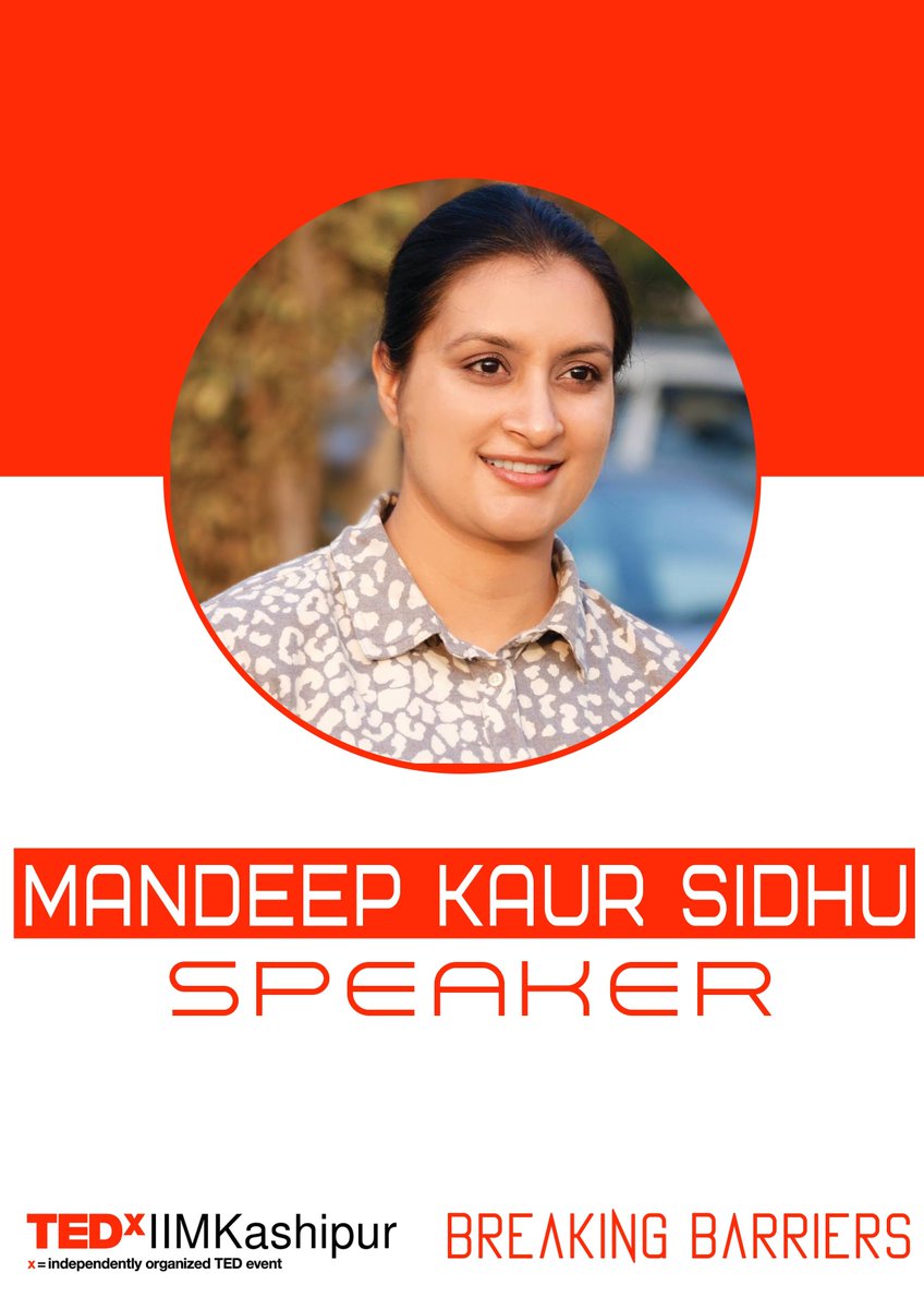 tedxiimkashipur's tweet photo. Meet the speaker. Here is @sidhumandeepk. The #tedxiimkashipur speaker here at @IIMKpv #breakingbarriers #tedx https://t.co/4zgg8oq4sh