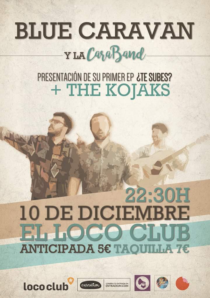 SALALOCOCLUB's tweet photo. @BlueCaravan_  + @TheKojaks 
10 de diciembre.
Entradas en https://t.co/x5MMCTKMtW. https://t.co/Hqi1F6Uk4t