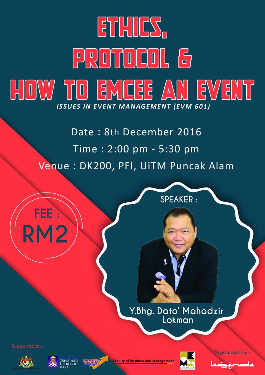 lagendaventgers's tweet photo. Learn  the secret to become a powerful emcee. Master the arts of protocol and etiquette that are beneficial to apply for events and work. https://t.co/PesQWxsc9Q