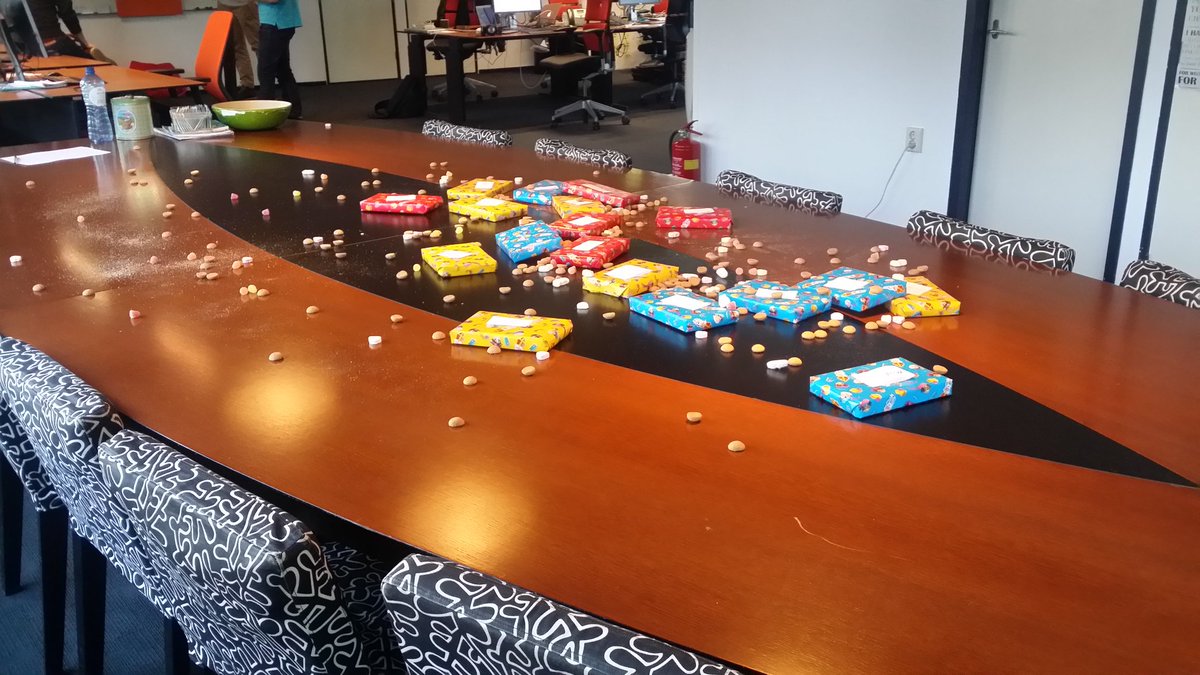 Joepie! De sint is weer geweest! (en we hebben niet eens een schoorsteen)