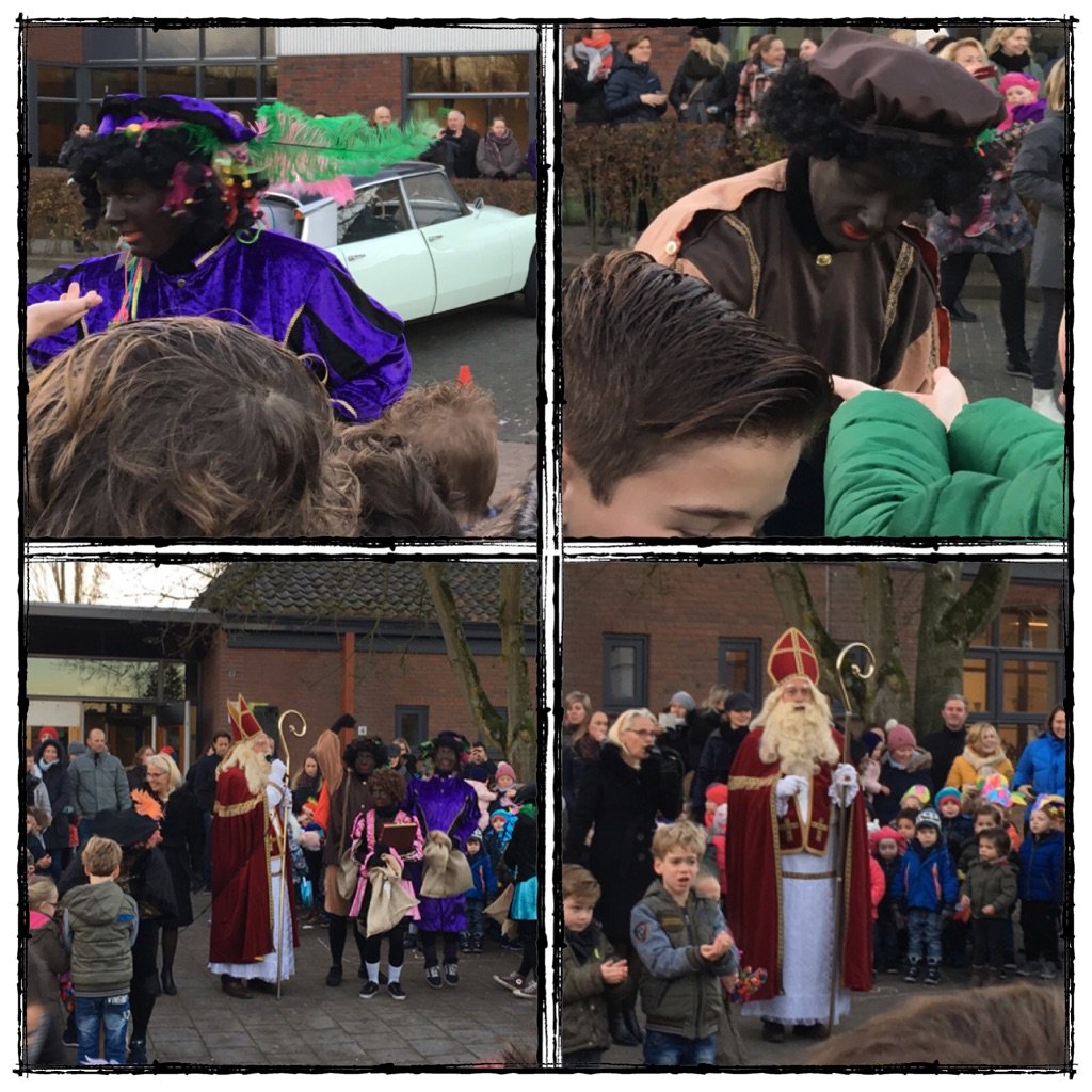 Vol verwachting klopten onze hartjes! Sint is in the House dus ons Sinterklaasfeest kan beginnen...