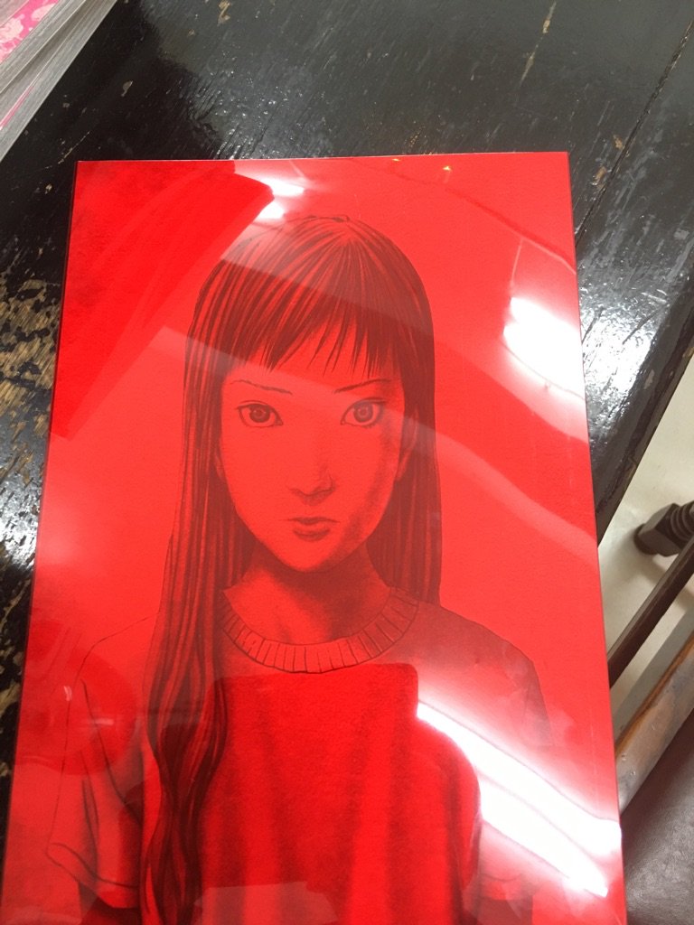 古屋兎丸「エミちゃん」ヴァニラ画廊　直筆サイン入り ヴァニラ画廊限定発売の「エミちゃん」。いつも僕の本をデザインして