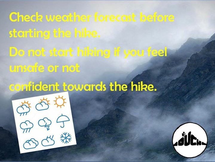 TravelJimat's tweet photo. Hiking tips in raining season
Stay safe, and hike safe!!
Fb: Ouch Hiking
@twt_outdoor https://t.co/wlUT3JSEk0