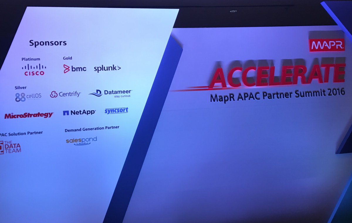 raghu_nambiar's tweet photo. Great to be a speaker at @mapr partner summit #Singapore @ciscoDC https://t.co/KM7G593Hhr @kingmesal @ted_dunning https://t.co/o0Bdb4I0R0