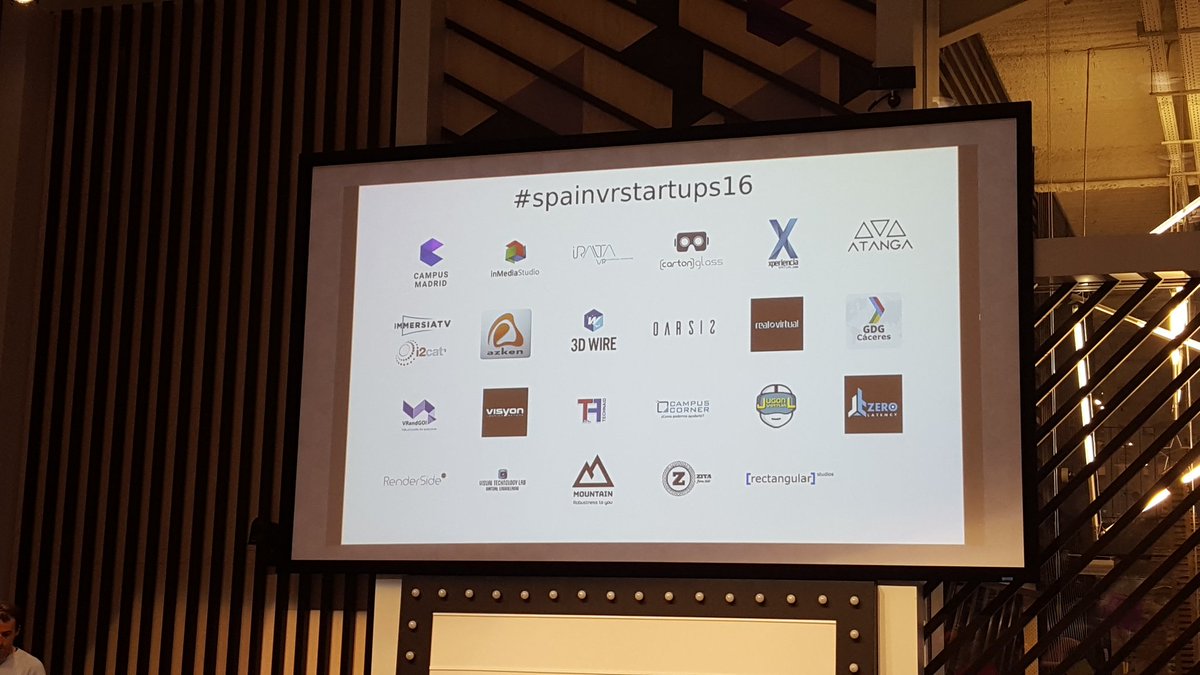 vrandgo's tweet photo. Empezando en #spainvrstartups16 #VRcommunity @CampusMadrid #vrandgo #virtualrealityforeveryone https://t.co/zB5UWJ6Mkr