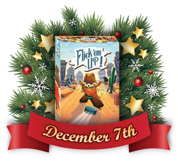 AsmodeeUK's tweet photo. #BoardGamesAdventCalendar Day 7: Flick 'em Up! #RT&amp; #follow us for a chance to #win! https://t.co/3DtyoY3irS