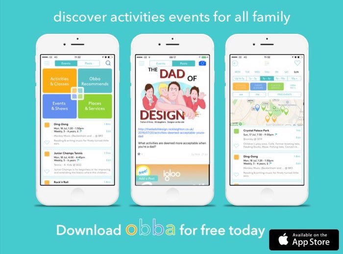 obbalondon's tweet photo. obba - London guide to local kids activities &amp; family friendly events. Free on iPhone 😀

https://t.co/3WXdLmULNJ https://t.co/2teKpWQx2T