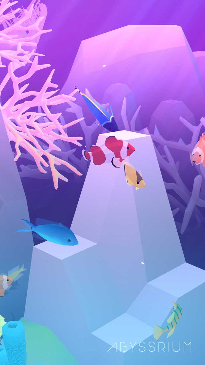Majikf's tweet photo. My Red Clownfish:) 
#abyssrium
Download: https://t.co/kuxtLd9Kqf https://t.co/EUbiuCgSwI