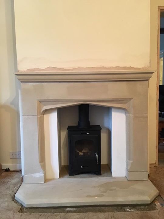 Before and after pics, sandstone still a bit wet but looking good 😃