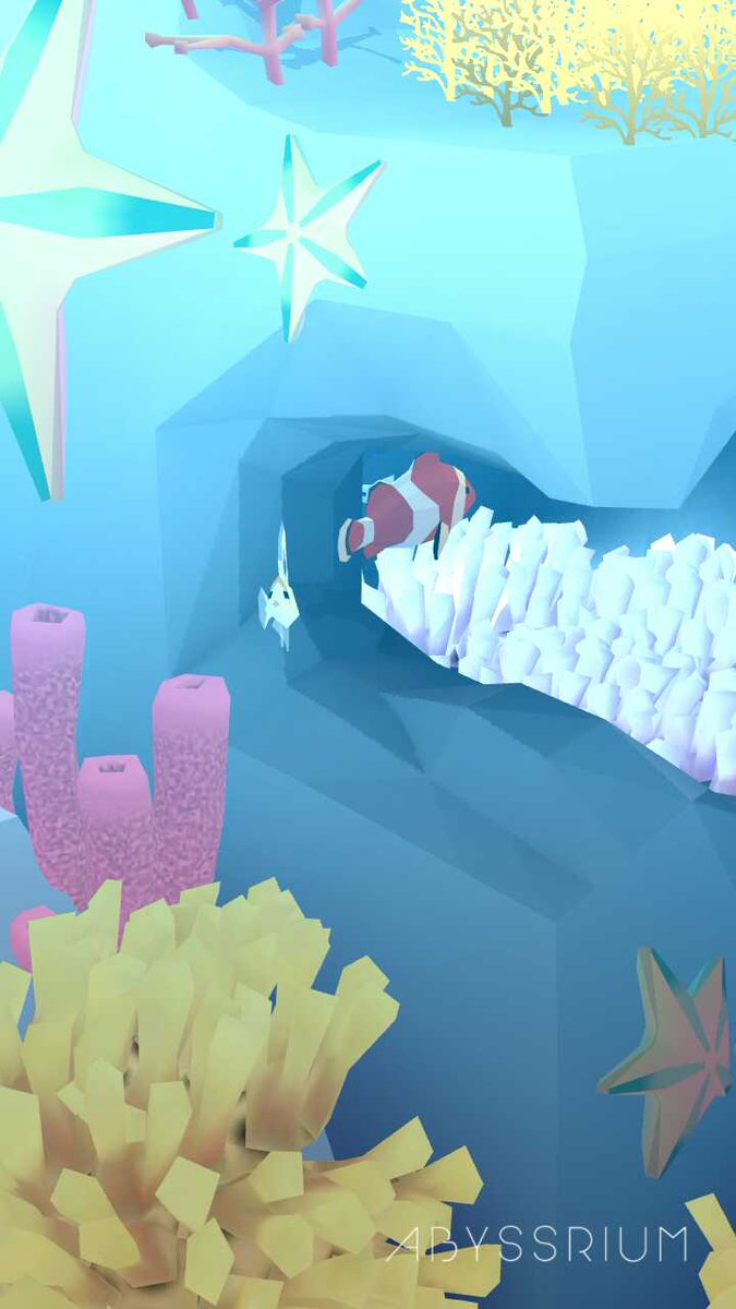 Majikf's tweet photo. My Red Clownfish:) 
#abyssrium
Download: https://t.co/kuxtLd9Kqf https://t.co/VLQ2yStmBd