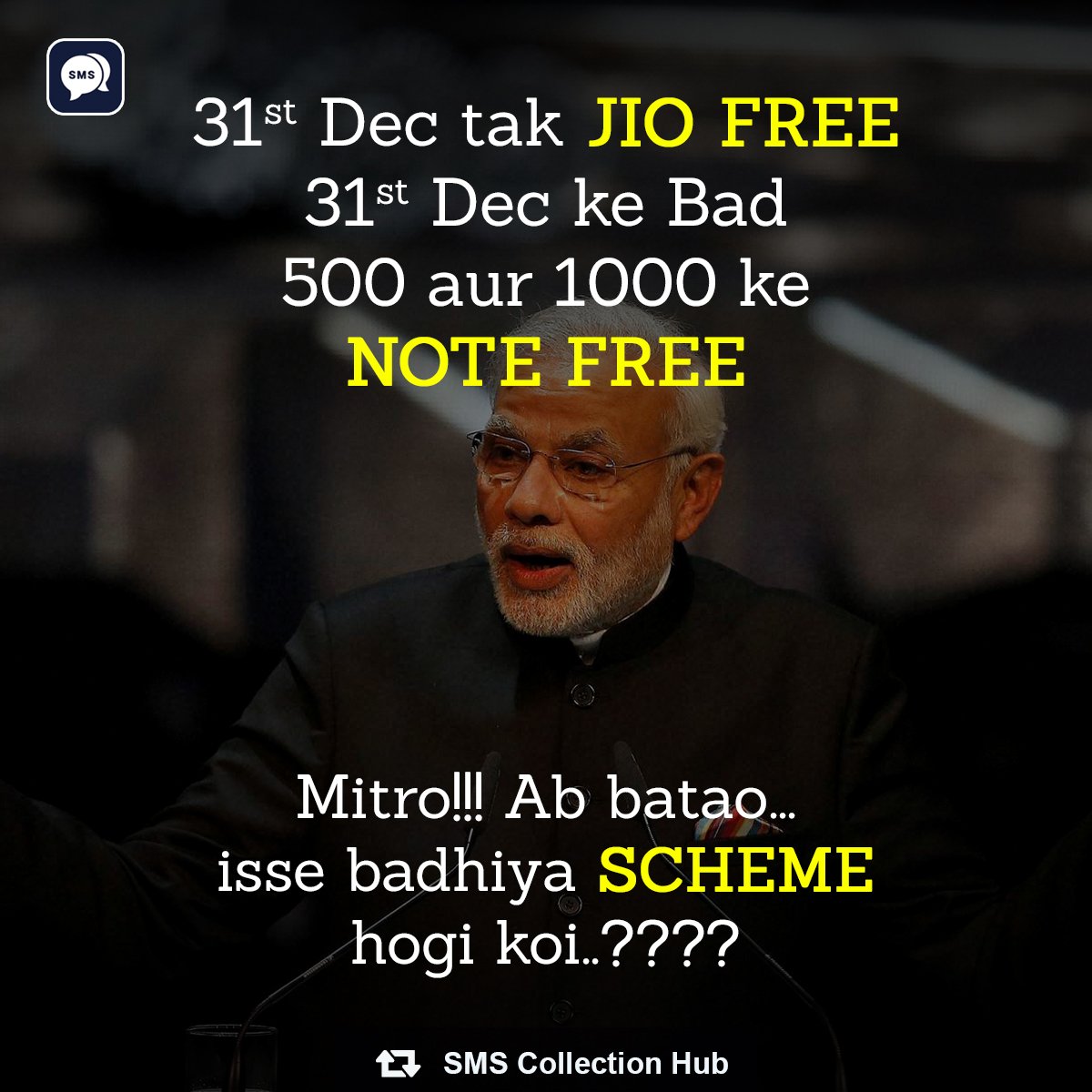 sms_hub's tweet photo. #modi #Note #Jio #Free_Internet
Get More #SMS Download Now #SMSCollectionHub https://t.co/tC1UARRX82 https://t.co/M4XIvKBXRd