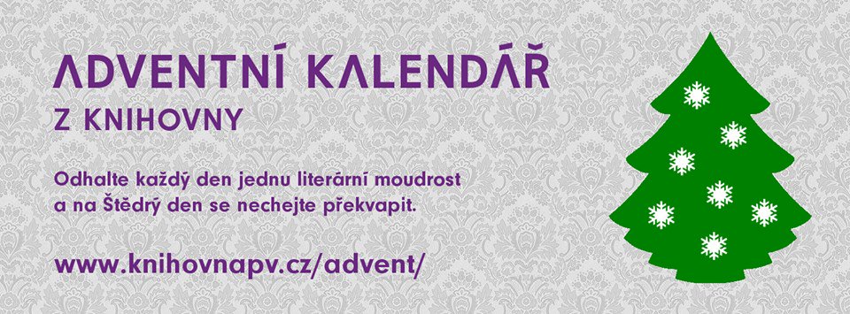 KnihovnaPV's tweet photo. Za #vlocky jsme schovali #citaty. Odkryjte každý den jeden. A nakonec... :)
#knihovna #advent #prekvapeni
https://t.co/jCsb0GxLI4 https://t.co/YQ9YIBR0SZ