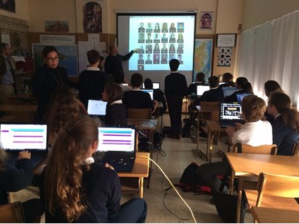 FUEONLINE's tweet image. Gracias al Colegio Virgen de Europa por permitirnos hacer las primeras pruebas de #IBMWatsonAI #Primex primex.team