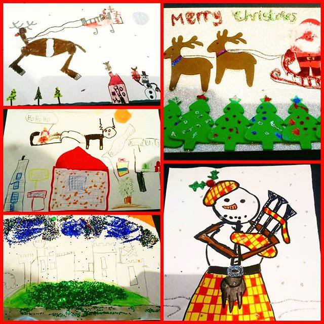 Some fantastic entries from Dalneigh Primary for the Christmas Card Competition 🎅Remember the deadline for entries is this Friday!