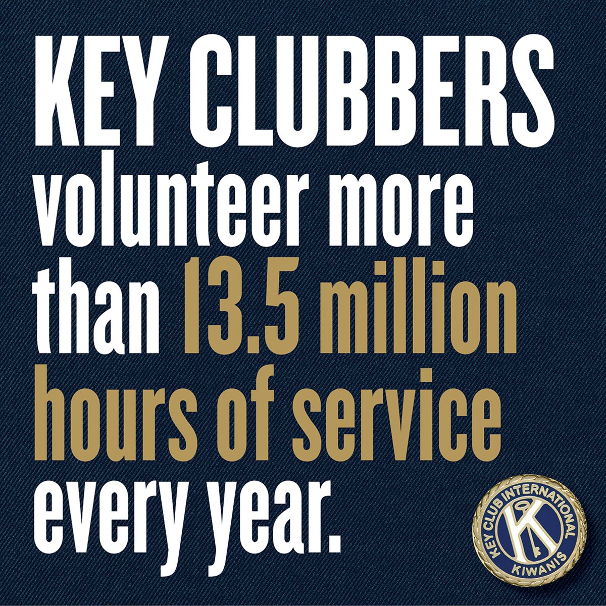 keyclub's tweet image. Did you know that there's a day dedicated to volunteers like you? Happy #InternationalVolunteerDay!