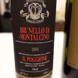 ☆IL Poggione Brunello di Montalcio
イルポッジョーネのブルネッロは初めの口にした時のボリューム感とブルネッロ独特の酸味が特徴です。まだ若いうちは少し飲みづらいかなという印象はありますが寝かせることによって生まれる上品な香りをぜひ楽しみたいですね！
