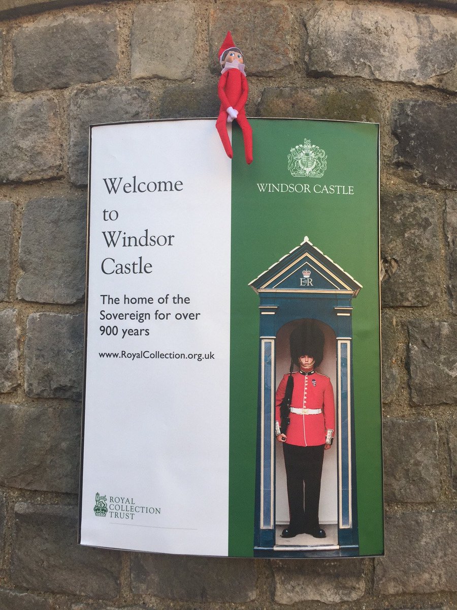AXON_Comms's tweet photo. Eddie decided to do a little sightseeing in London. #elfonashelf #AXONelf #AXONUK #windsorcastle https://t.co/VbHtul0BNd