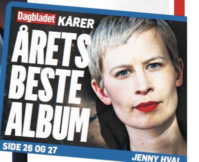 .<a href="/jennyhval/">coke rant</a> sin 'Blood Bitch' er kåret til årets beste norske album av Dagbladet <a href="/DBmusikk/">Dagbladet Musikk</a> !