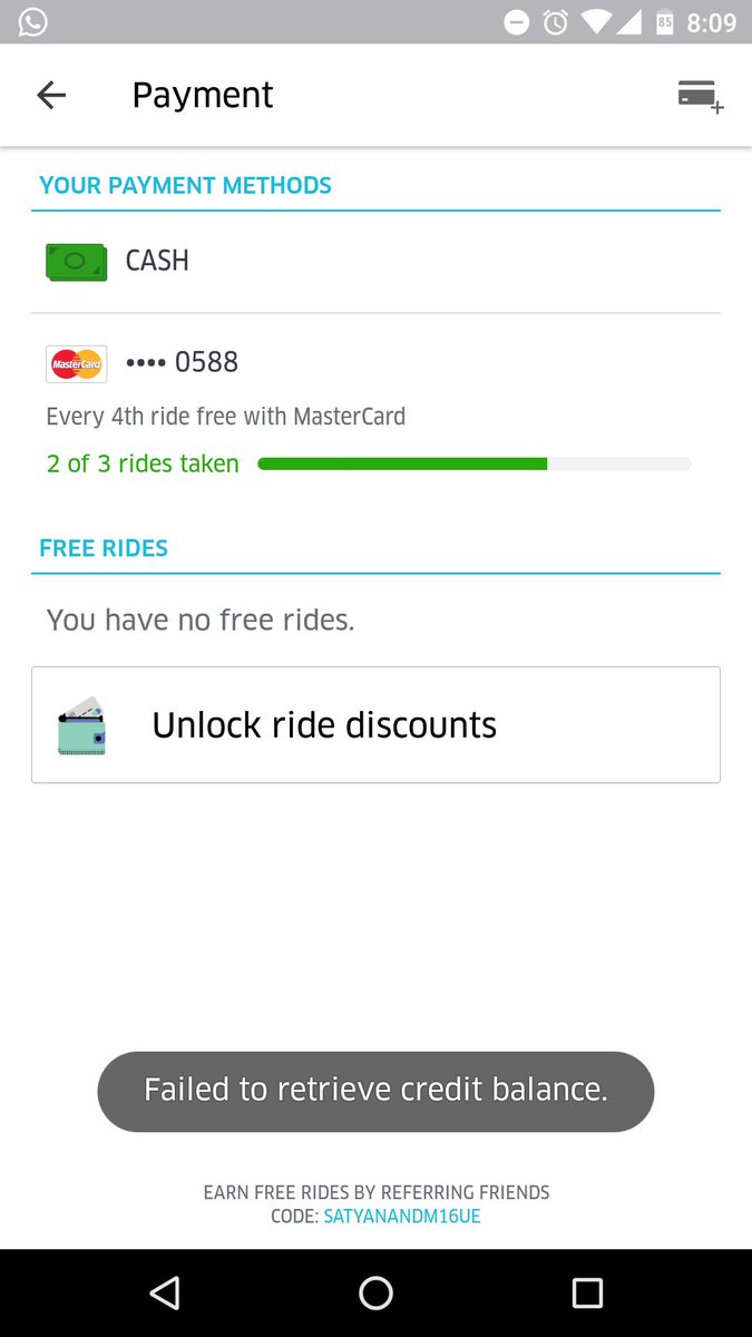 SatyanandM's tweet photo. @Uber_Support  there is no category in the help section to address my query . Also, my credit balance cannot be retrieved. https://t.co/Jb29xB4E1Y