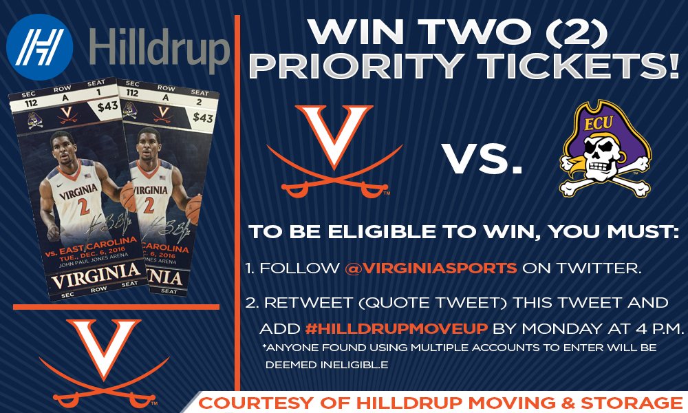 VirginiaSports's tweet photo. .@UVAMensHoops is home one more time before the exam break! Hoo doesn't love a chance at Row A seats!? #GoHoos #HilldrupMoveUp #Wahoowa https://t.co/JAHWCrrhoq