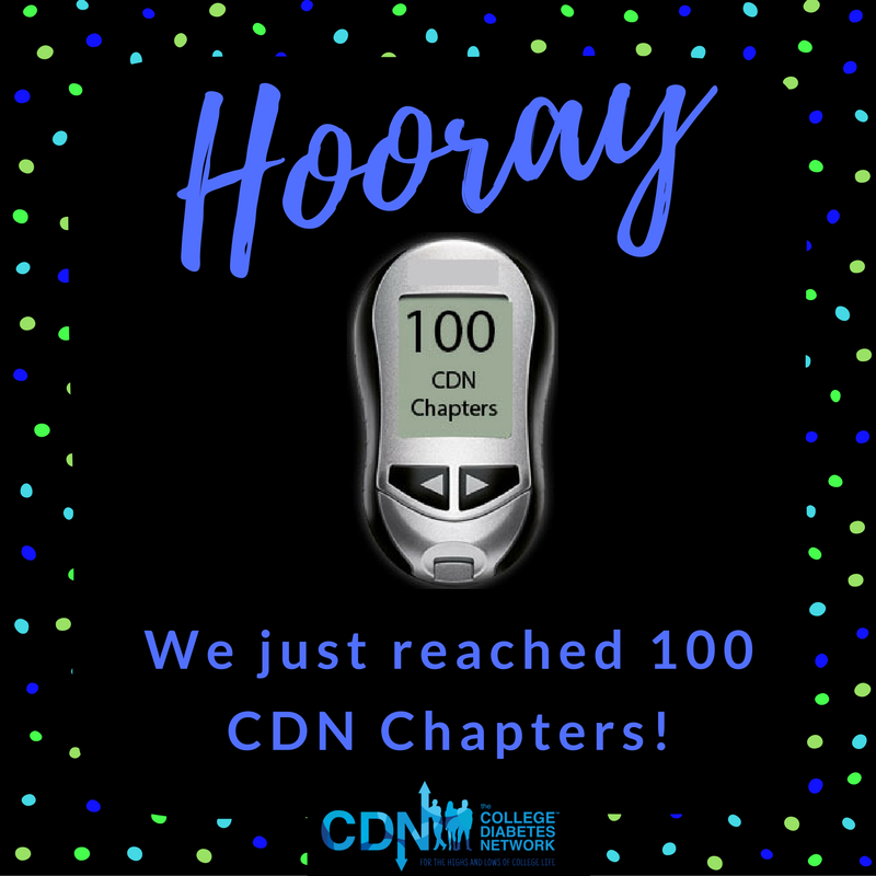 thediabeteslink's tweet photo. We are so excitied to announce that we have just reached 100 affiliated CDN Chapters! #DOC #T1D #CDNChapter https://t.co/rNtqcGf5e8