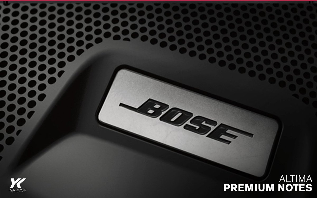 nissan bose premium audio system