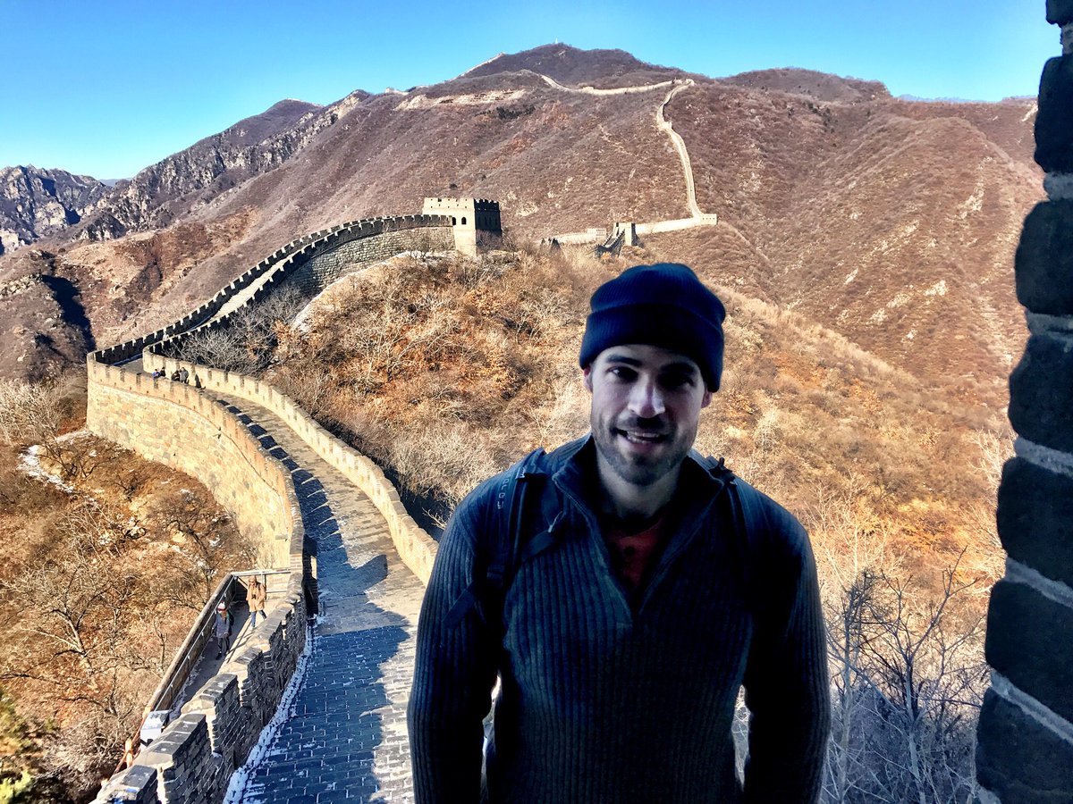 I would have called it the extraordinary wall but that's just me. #greatwall #china #travel #wanderlust #wander #wow