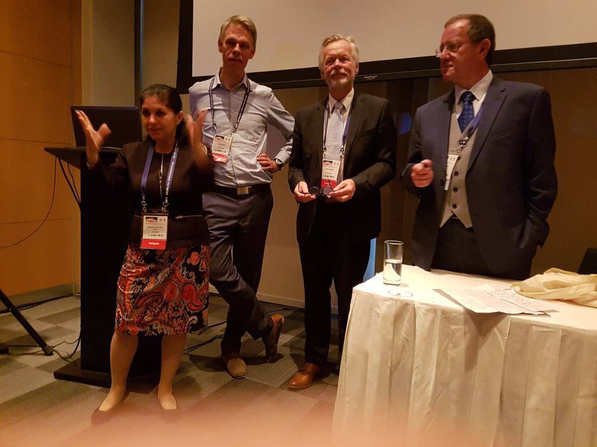 WPATPS's tweet photo. Symposiums in WPA conference in Cape Town were great! TPS organized 7 symposiums! New developments in refugee care. https://t.co/DmyjCcjU3h