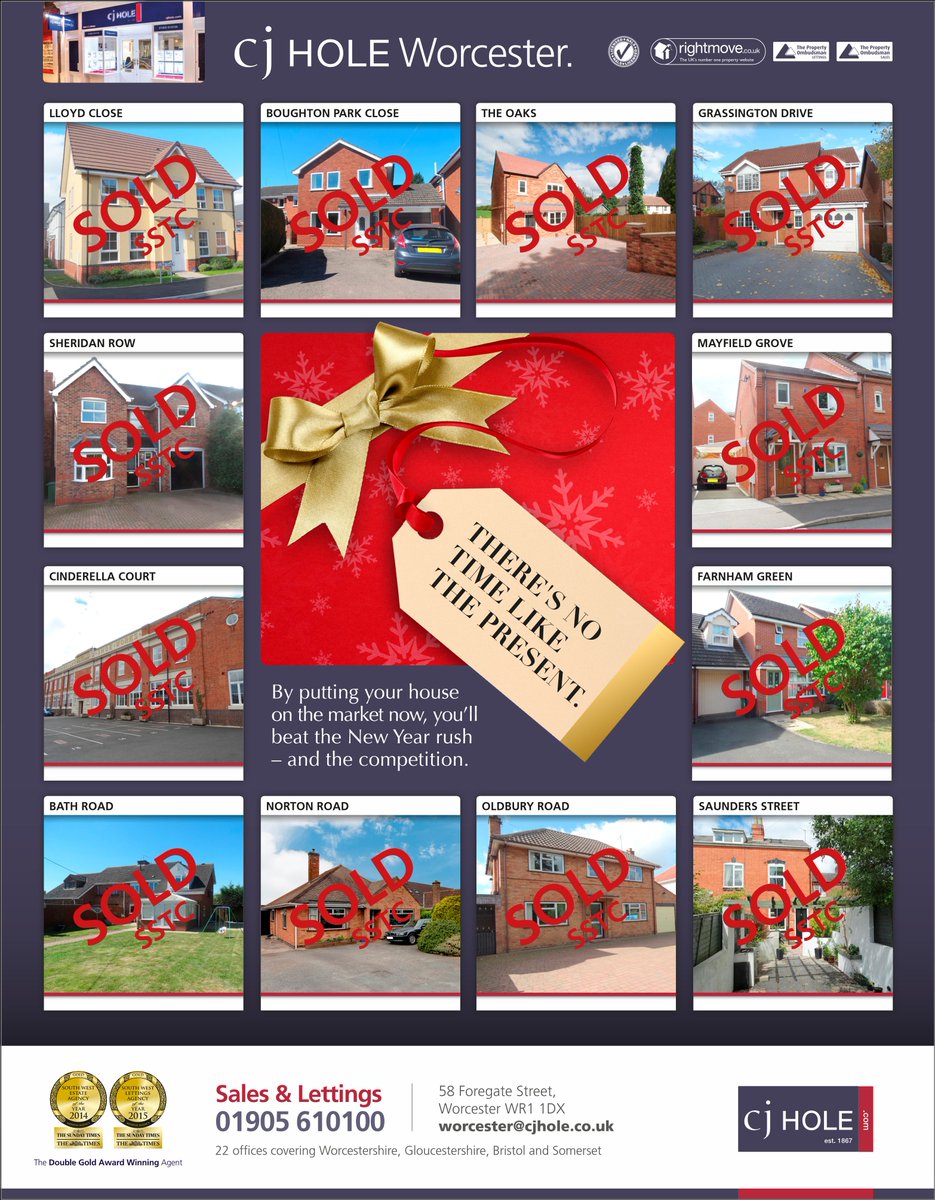 Another great week last week with 4 properties sold, call us for your free valuation to be part of our success! No time like the present!