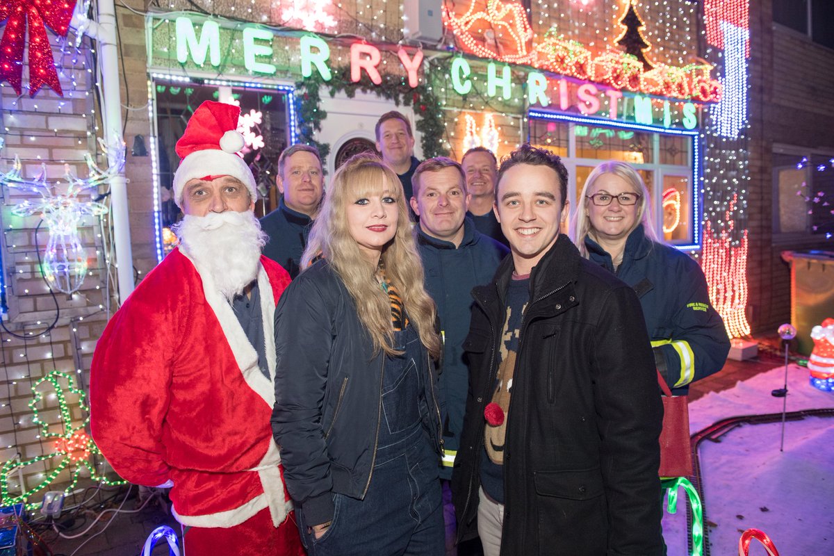 NFRSFireDogs's tweet image. Christmas lights display raises cash for The Fire Fighters Charity. See link for more details: ow.ly/OL5O306Ouzc