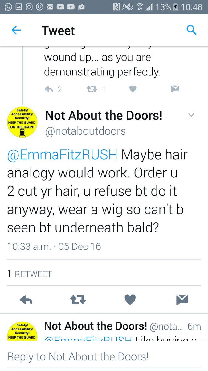 EmmaFitzRUSH's tweet photo. Here it is everybody. A #SouthernRail guard sums up 'strike' action for us! Now it all makes sense... #southernfail #southernstrike @MetroUK https://t.co/Q1Y7rVjNc4