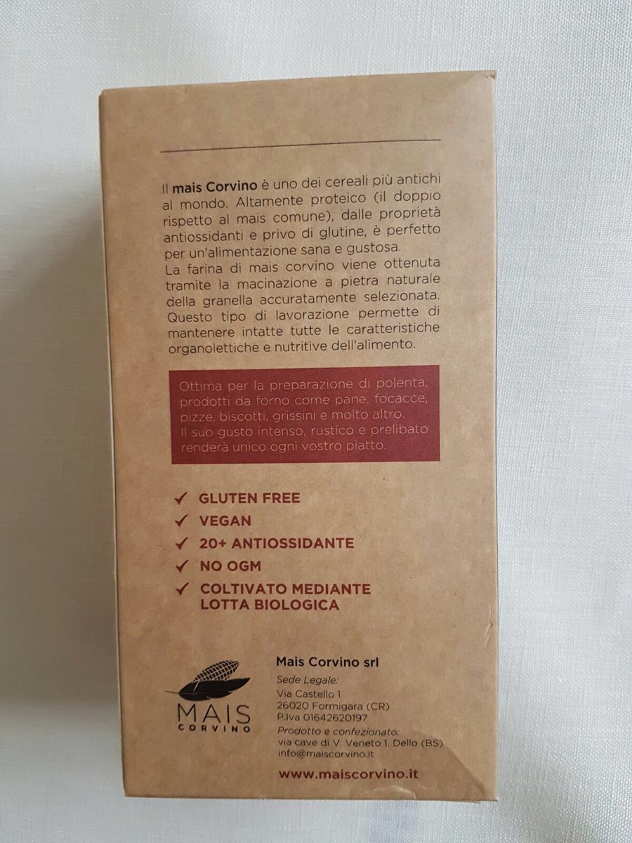 GiulioDelitalia's tweet photo. The future is here: #glutenfree #Vegan #wholemeal #noOGM #antioxidant #blackcorn flour #maiscorvino https://t.co/2PRAUfeNT3