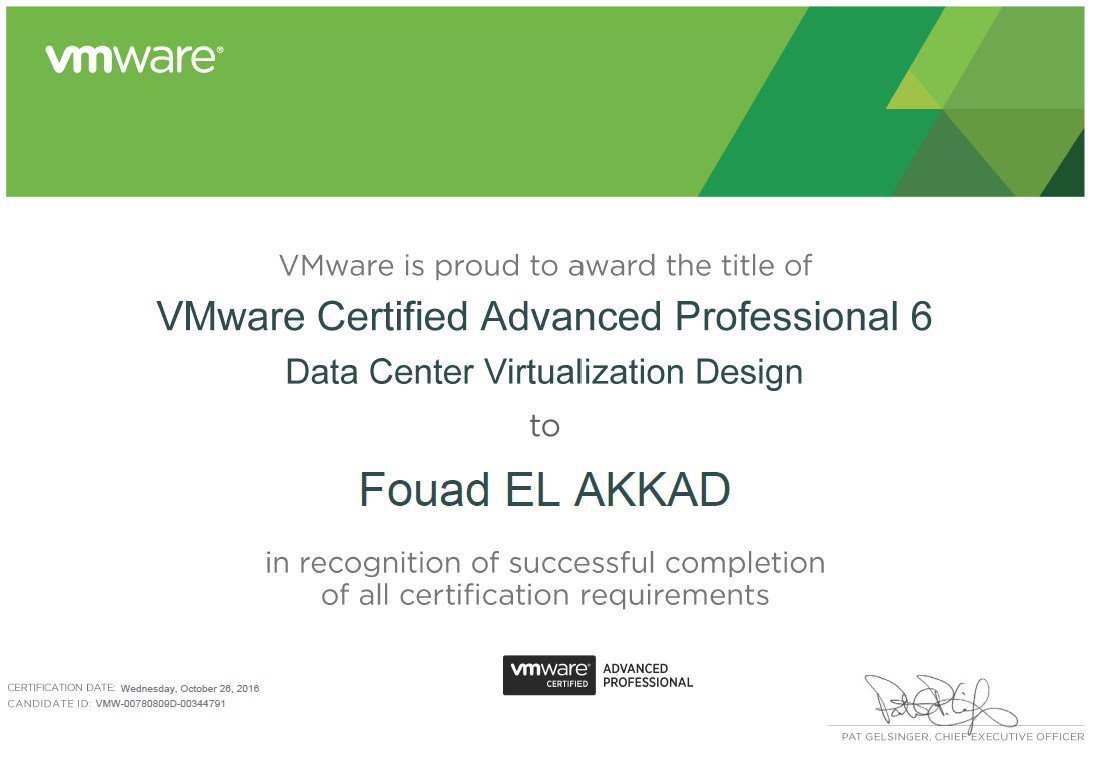 vroomblog's tweet image. Yeahhhh !! Super Happy I pass the VCAP6-DCV Design. I am now VCAP6-DCV Design &amp;amp; Deploy  الحمد لله #VMware #VCAP #VCIX