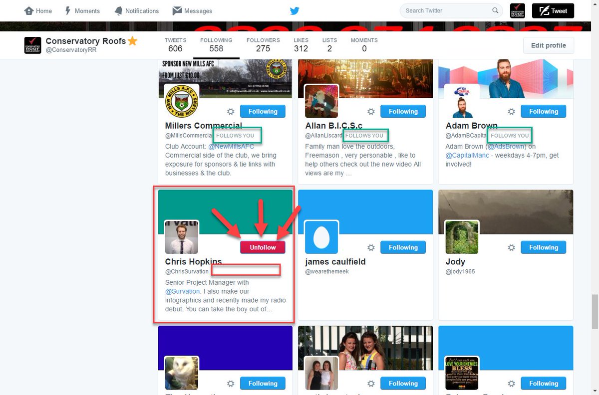 SEOManchesterUK's tweet photo. Twitter tip - Click on your "FOLLOWING" and #UNFOLLOW those who can't be bothered to follow you back... Lets get the Twits out of Twitter! https://t.co/duO96KsFO4