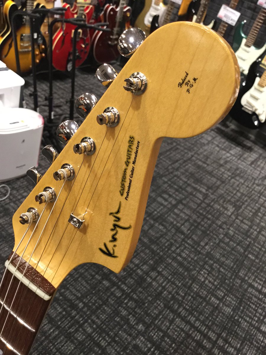 K.Nyui Custom Guitarsのジャズマスター、KNJMがなんと再入荷