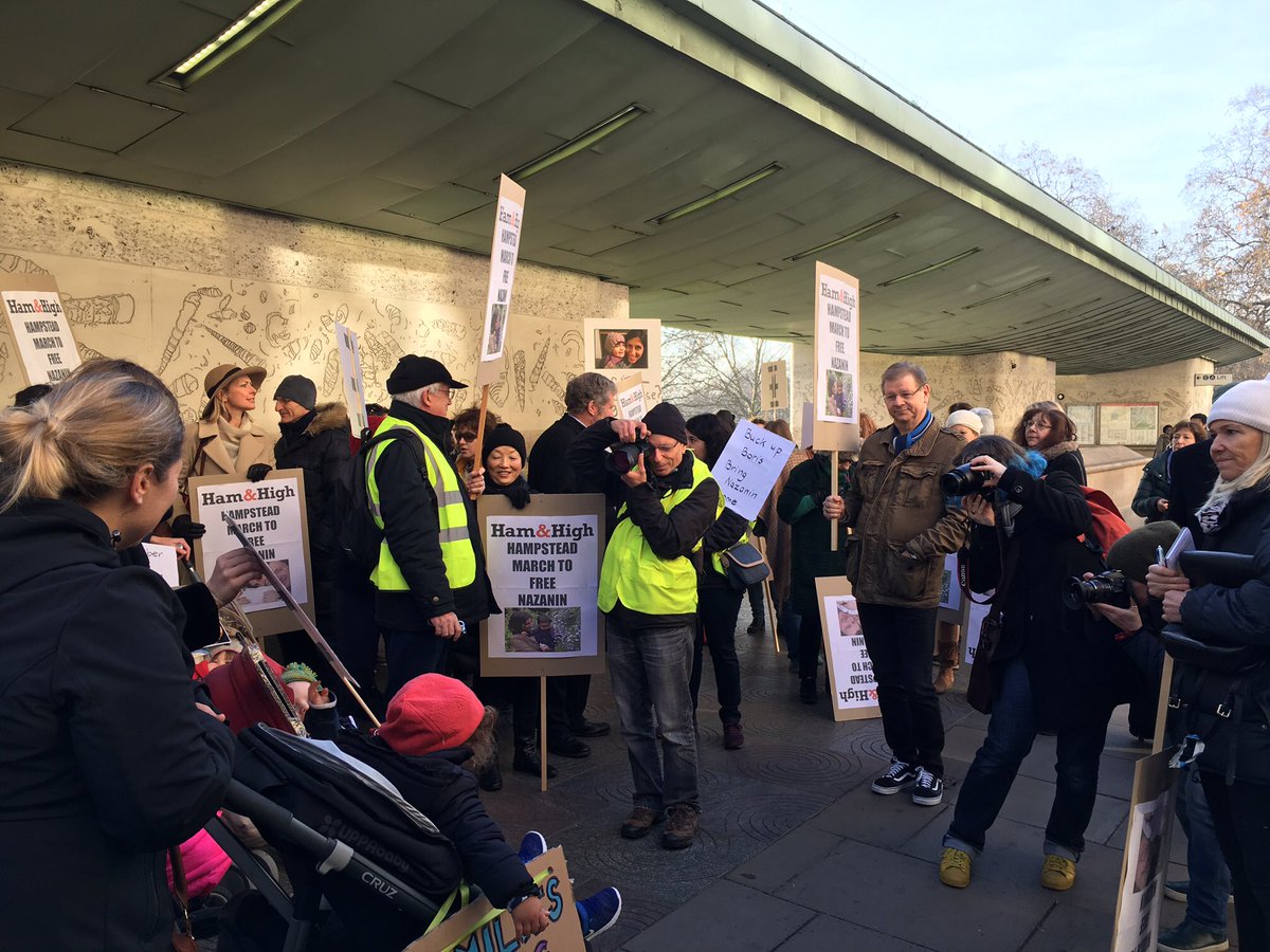 Thx to @Hampstead_Mums &amp; <a href="/HamandHigh/">Ham&High</a> 4 support this morning on march 4 #FreeNazanin