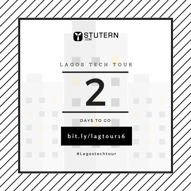 stutern's tweet photo. It's happening in 2 days!!

Register now and pay 3k instead of 5k 
ONLY 5 SLOTS LEFT!

https://t.co/6WWtsiCRje

#Lagostechtour
#Stutern https://t.co/AcLb7Ruq9Y
