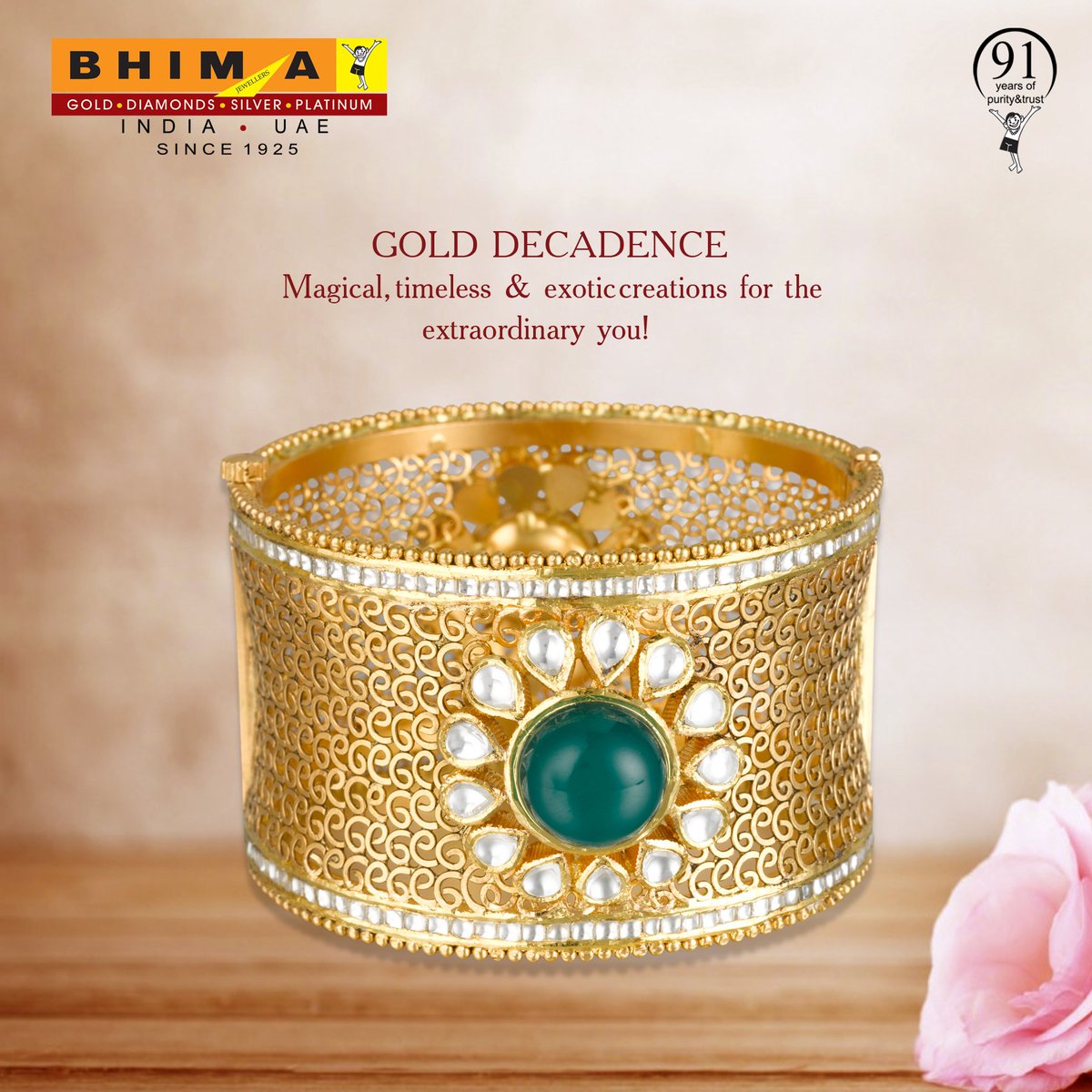Bhima_Gold's tweet photo. Grand collections for grand occasions!
Visit #Bhima to experience the ultimate feel of pure jewellery! 
#BhimaGold #PureGold https://t.co/KC1BkCe32r