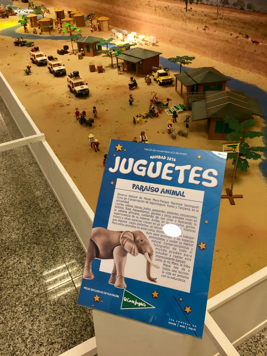 Playmoclick's tweet photo. Dioramas de #Playmobil en El Corte Inglés de Sanchinarro! Escalera B/S2
Hasta el 5 de enero! https://t.co/ACodbKDScs