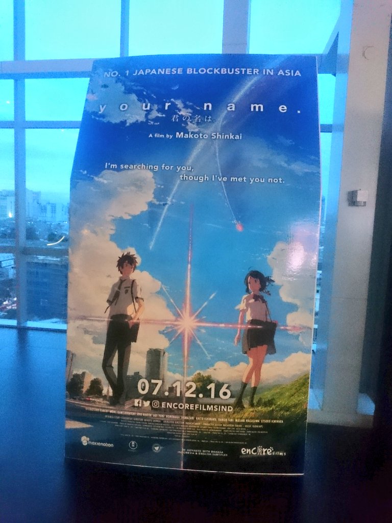 yuhuu.... kita nonton kimi no na wa duluan ya