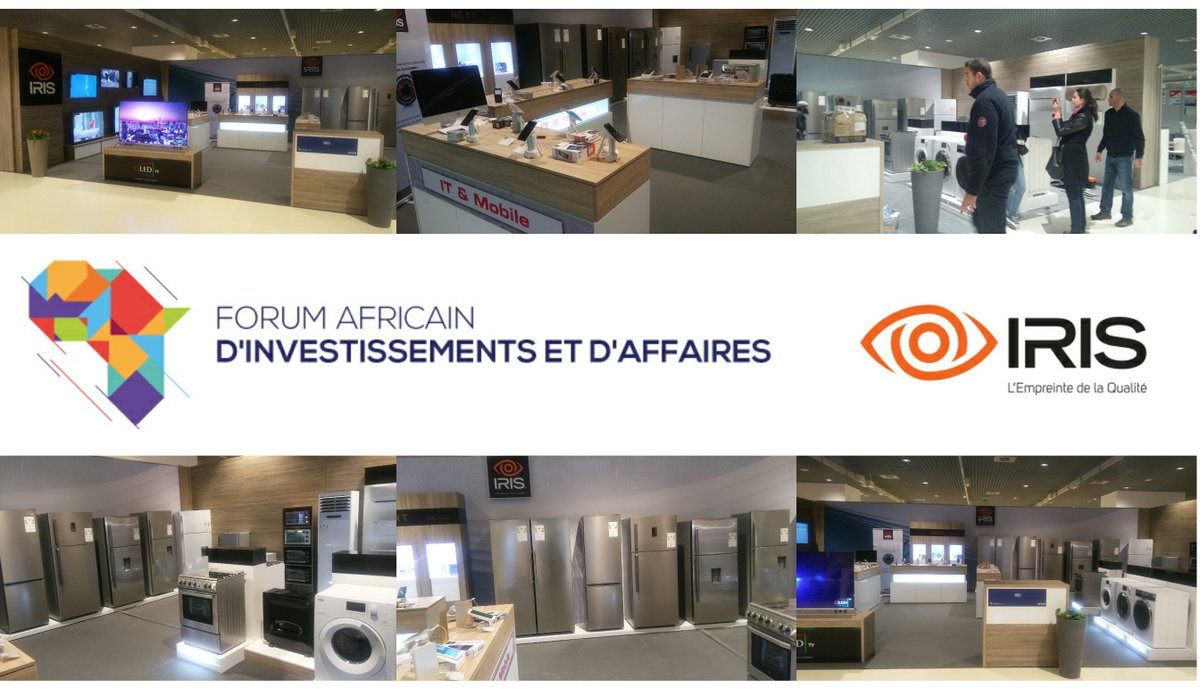 #IRIS est fière d’être parmi les leaders de l’industrie électronique,électroménager,IT Mobile à représenter le savoirfaire algérien au #FAIA