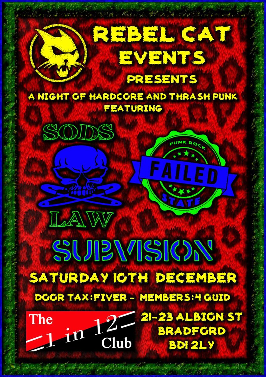 We're coming north this weekend! #Leeds #Bradford #punk #hardcore