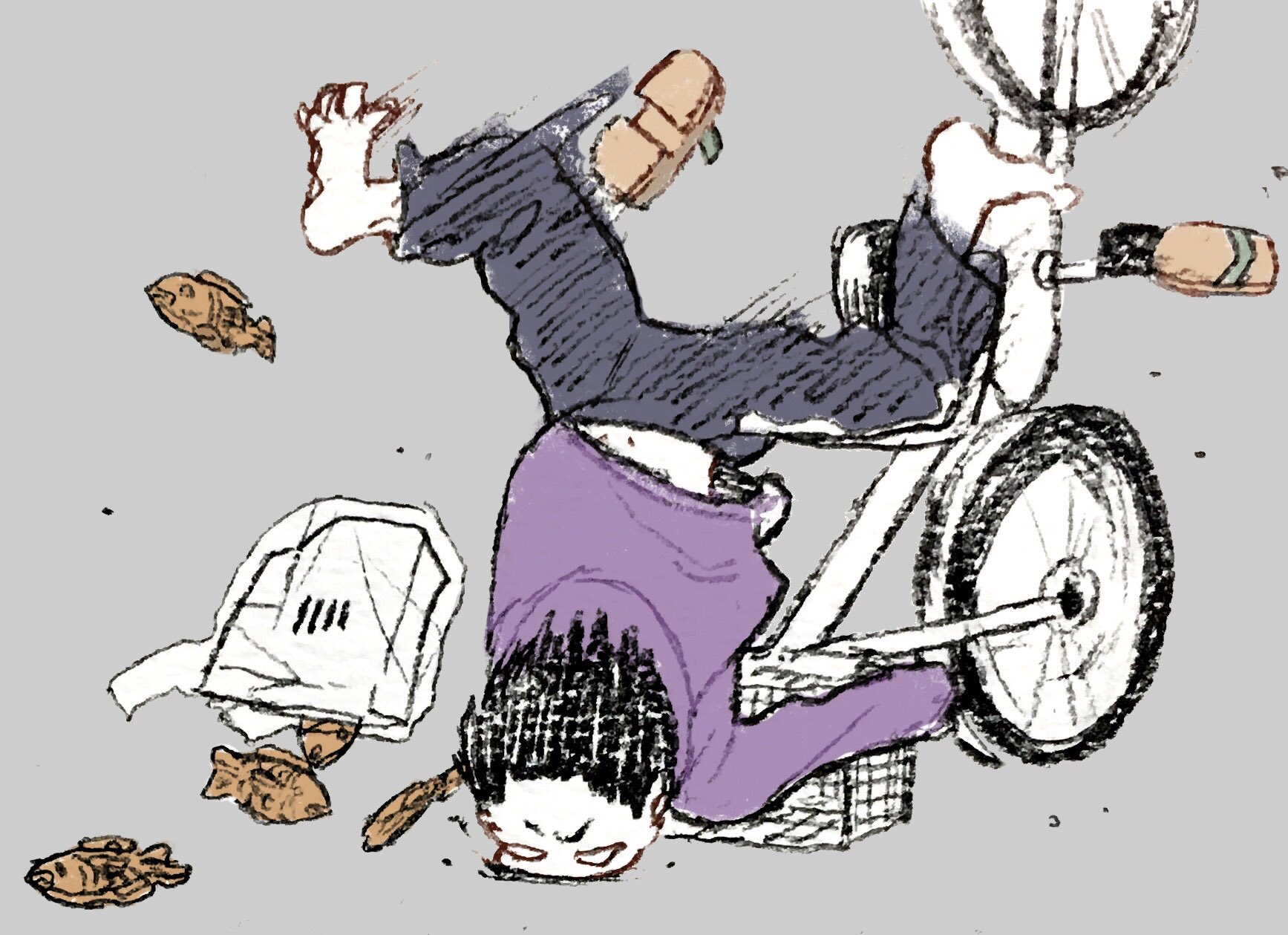 Twitter 上的 リンユー 自転車に乗ると派手に転ぶ一松 T Co I78mkab8ko Twitter