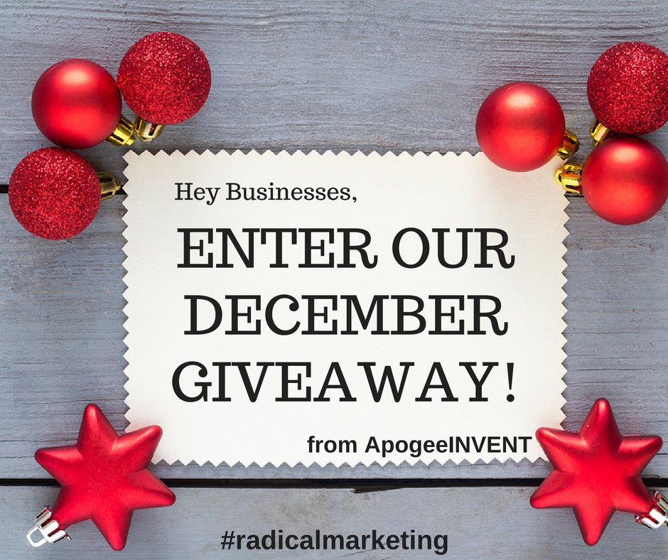 ApogeeInvent's tweet image. Does your marketing need a boost? Enter our $500 Google #AdWords Giveaway: goo.gl/forms/Xc3pLxFb… #giveaway #Marketing #radicalmarketing